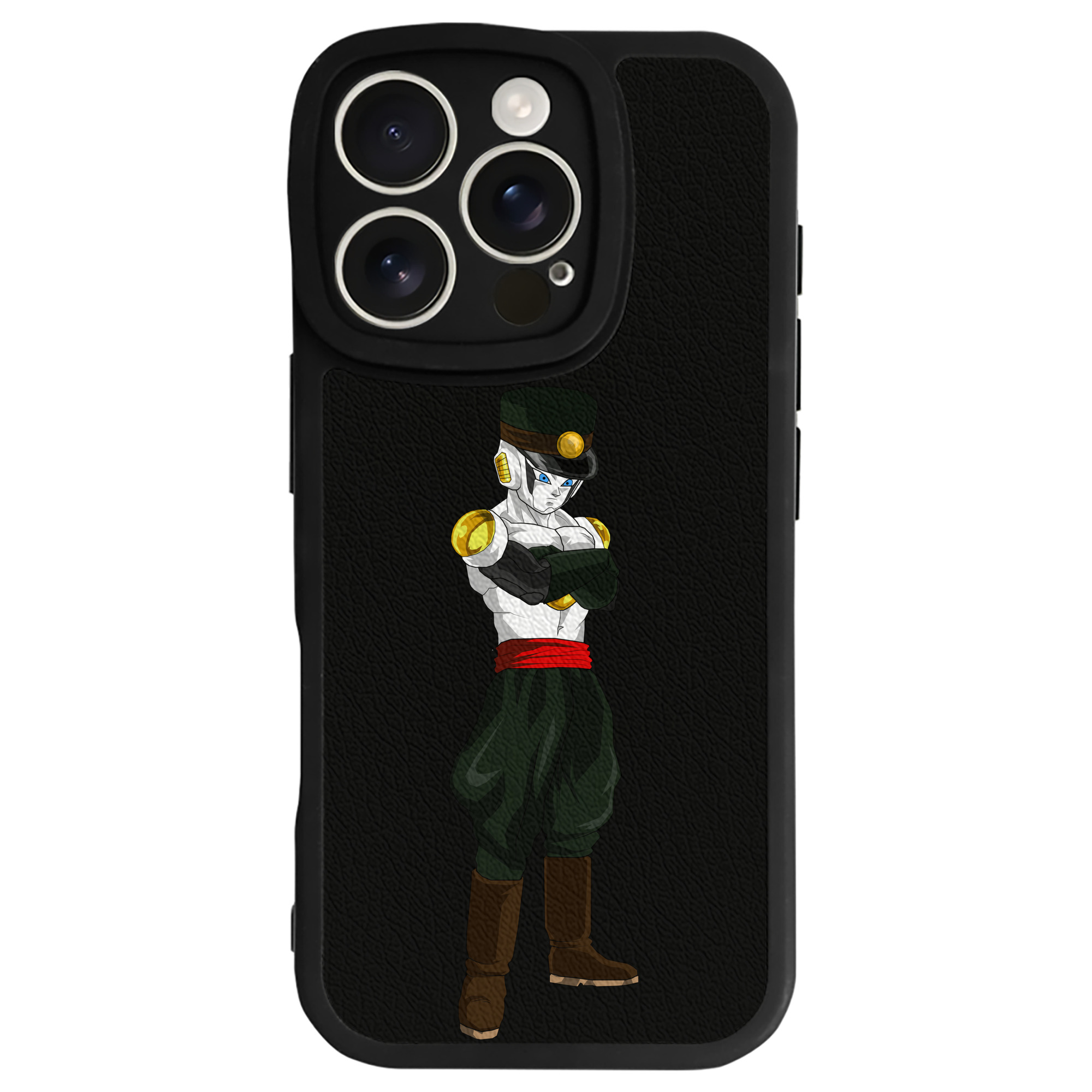 （画像用） ドラゴンボール DRAGON BALL 【iPhone 16シリーズ対応】シリコンスマホケース（レザー調） 材質：シリコン